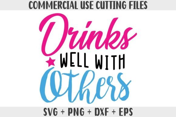 Drinks Well with Others Graphics for Local Branding