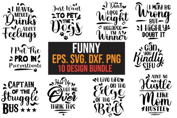 Fun SVG Typography T-shirt Design
