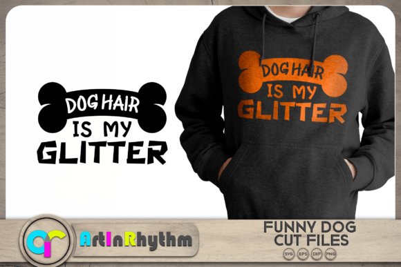 Glitter Dog SVG for Embroidery