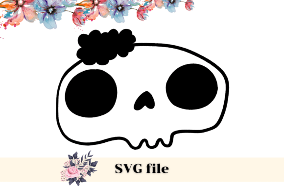 Skull Halloween Funny SVG for Graphics and Crafts