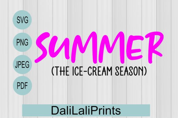 Summer Funny Graphics for Crafts